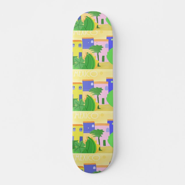 Skate Pintura do México (Frente)