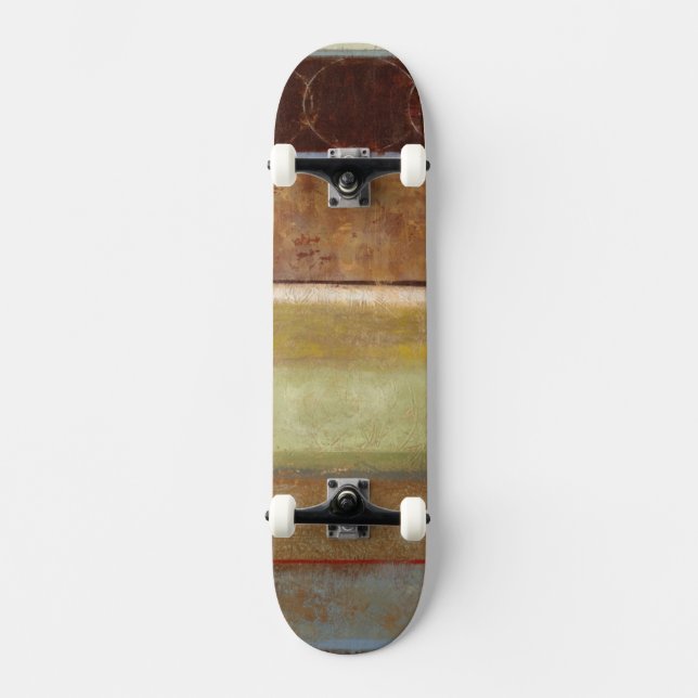 Skate Pintura moderna na Terra por Norman Wyatt (Frente)