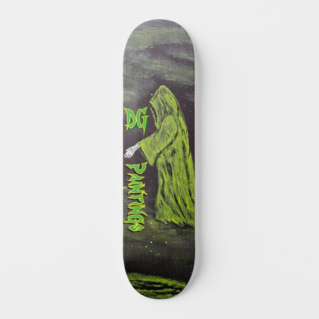 Skate Pinturas DG Ceifador Verde (Frente)