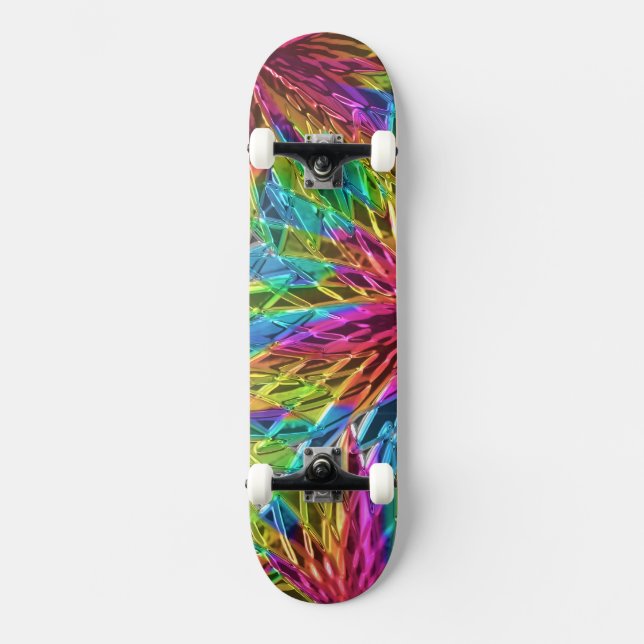 Skate PinWheel Glass Art 1 (Frente)