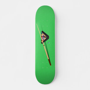 Skate Piscina Mesa, palheta e entalhes