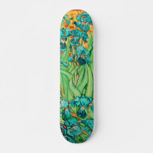 Skate PixDezines van gogh irises roxos