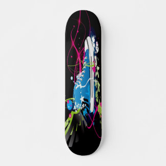 Skate Placa de Calçado Psychedelic Sneaker