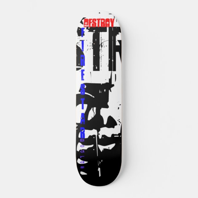 Skate Placa de SkateDeStroY por Conselhos FireStar (Frente)