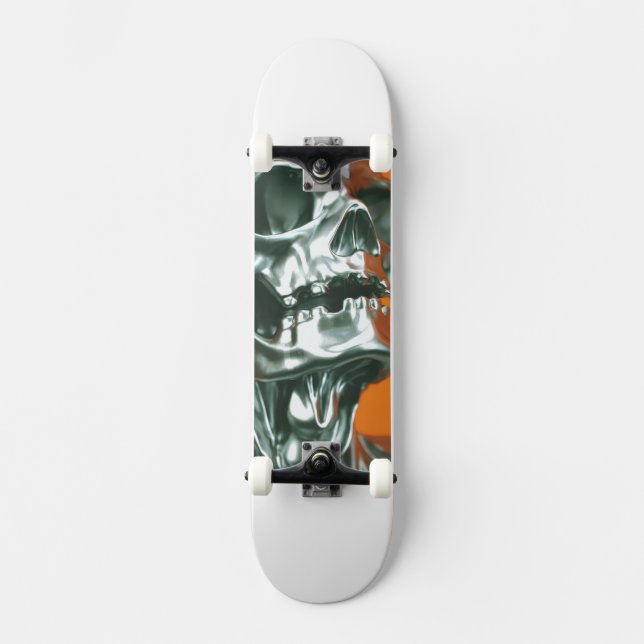 Skate Placa do crânio de 3/4 pol. (Frente)