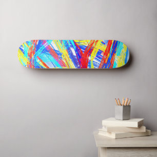 Skate Placa multicolorido para adultos, adolescentes, cr