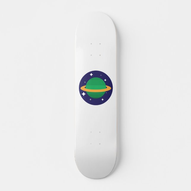 Skate planeta no espaço (Frente)