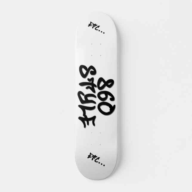 Skate Planície de 860 estilos (Frente)
