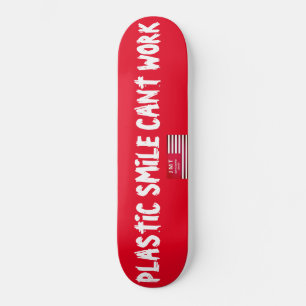 Skate PLÁSTICO SMILE CANT WORK skboard