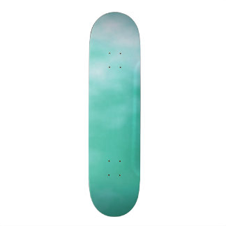 Skate Plataforma customizável de Seafoam do verde azul