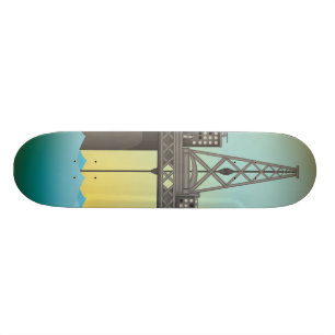 Skate Plataforma de petróleo
