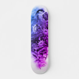 Skate Plataforma do anjo de Steampunk