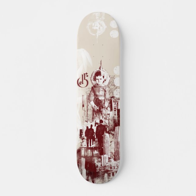 SKATE PLATAFORMA DO MENINO DE ROCKET (Frente)