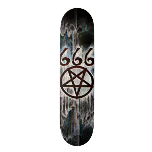 Skate Plataforma do Popsicle do fumo de Luciferian