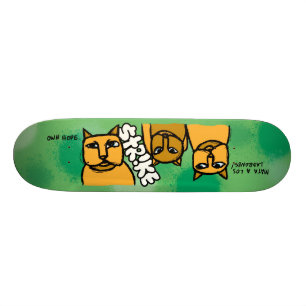 Skate Plataforma dos "gatos" da greve