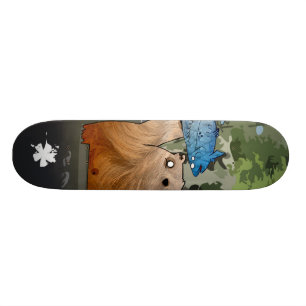 Skate Plataforma dos salmões do urso n