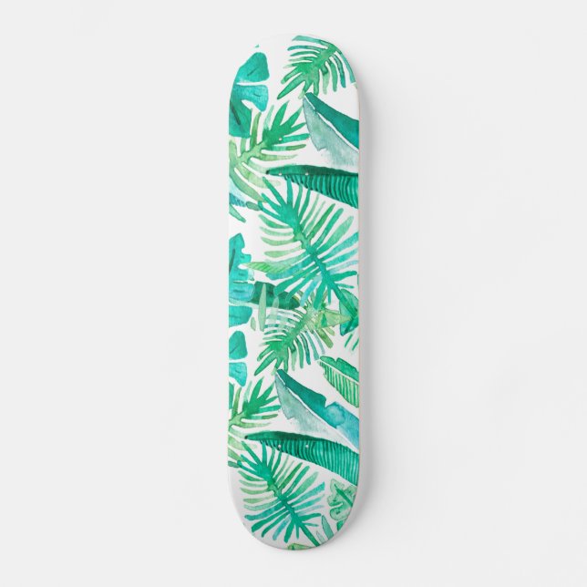 Skate Plataforma tropical da folha pelo design de (Frente)