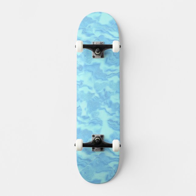 Skate Pó Ripple Azul (Frente)