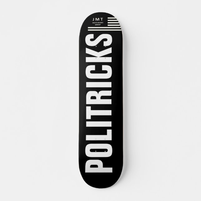 Skate POLITRICKS Skateboard, Deck 7¾" (Frente)