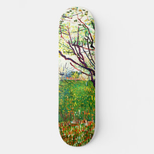 Skate Pomar Flor (1888) por Vincent Van Gogh