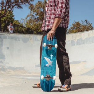 Skate Pomba Branca