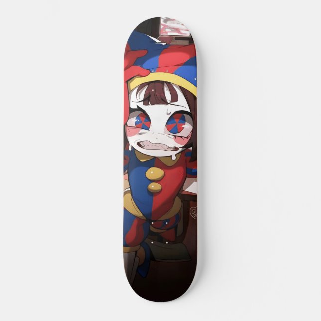 Skate Pomni (The Amazing Digital Circus) - Oficial Ansio (Frente)