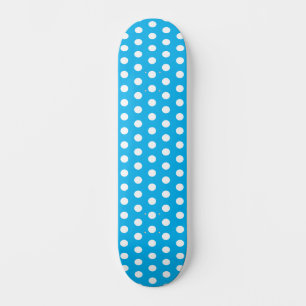 Skate Pontos Clássicos Polca Azul Céu e Branco