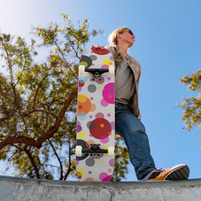 Skate Pontos Coloridos (Ao ar livre 1)
