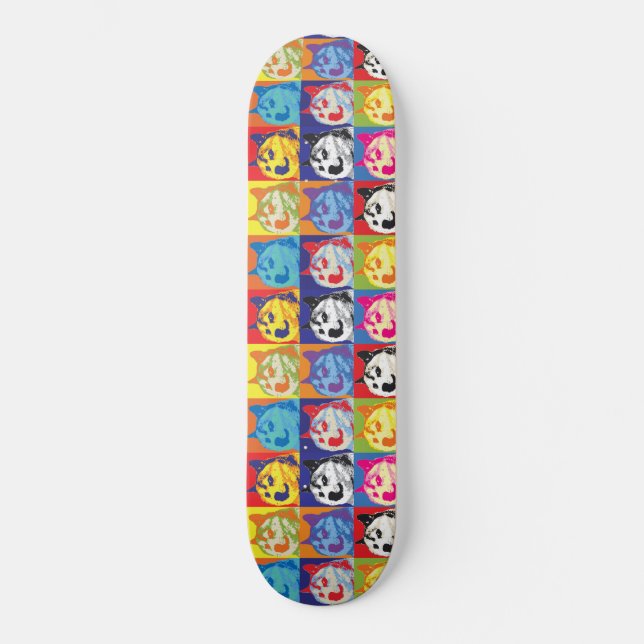 Skate Pop Art Dogecoin  (Frente)