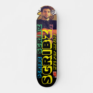 SKATE POP ARTIST 7 3/4" SCRIBZ NYC
