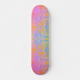 Skate por do sol textured
