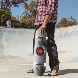 Skate Prata Metálica