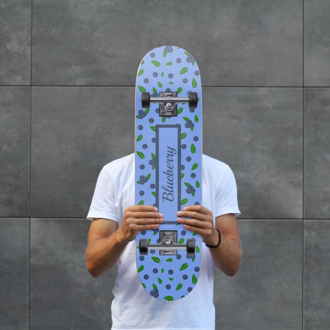 Skate Prato de mirtilo (Blueberry Skateboard)