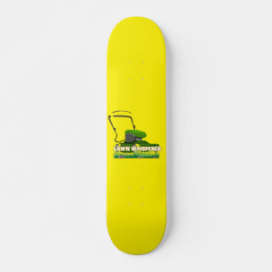 Skate presente de jardinagem engraçada LAWN WHISPERER Sk