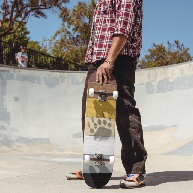 Skate Presentes gays da Bear Wood artística do SlipperyJ (Ao ar livre 2)