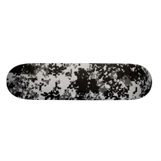 Skate preto da camuflagem de Digitas pro