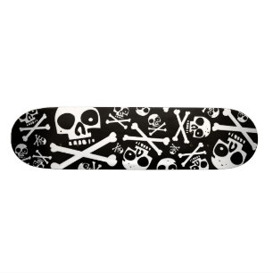 Skate Preto do SkullDuggery