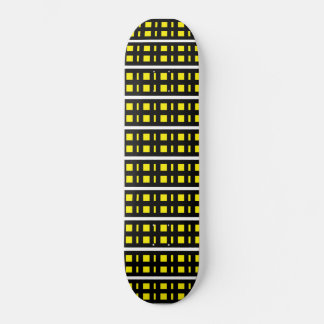 skate preto e amarelo