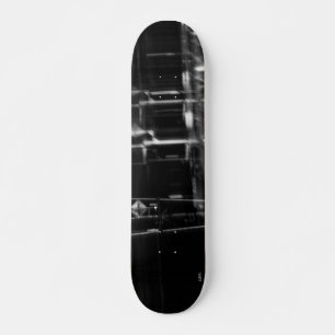 Skate preto e branco foto abstracto