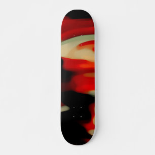 Skate Preto e Vermelho