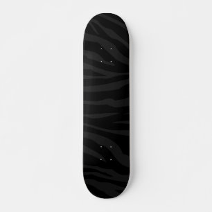 Skate Preto na Zebra Negra Imprime o Quadro Escolar Anti