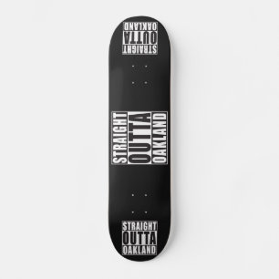 Skate Preto reto de Outta Oakland
