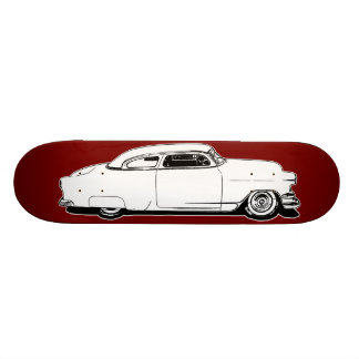 Skate Preto superior de Chevy da costeleta, branco,