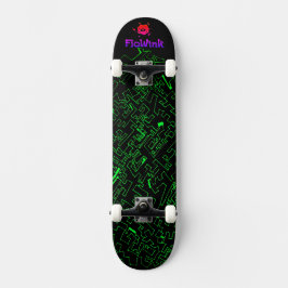 Skate Preto Verde