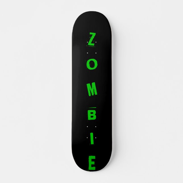 Skate preto, ZOMBI (Frente)