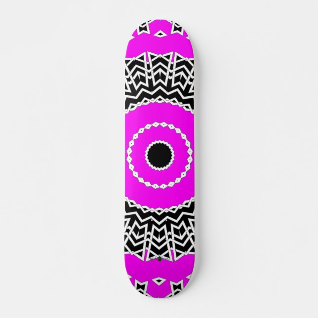 Skate Prism Mandala ( Rosa ) (Frente)