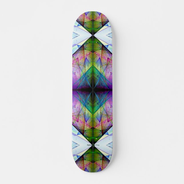 Skate Prisma de Triângulo Invertido (Frente)