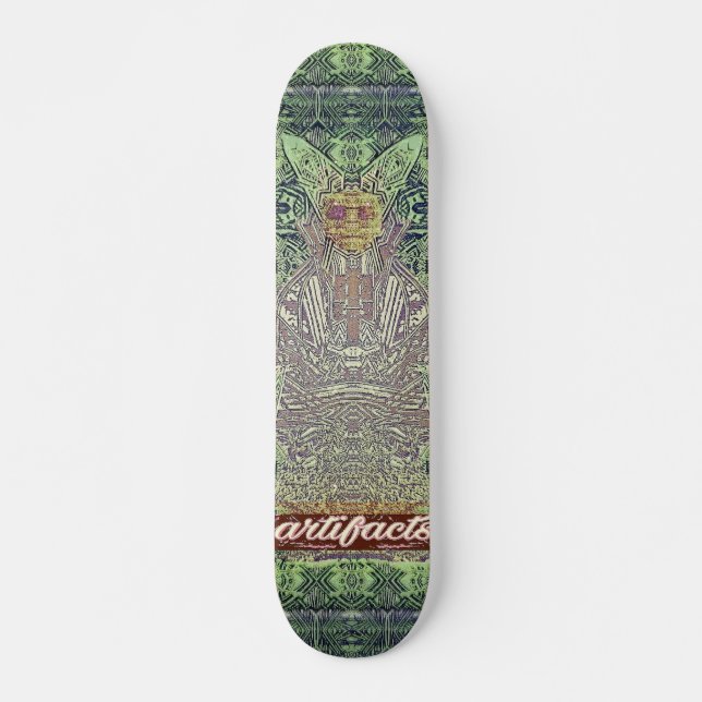 Skate produtos manufacturados - plataforma verde do (Frente)