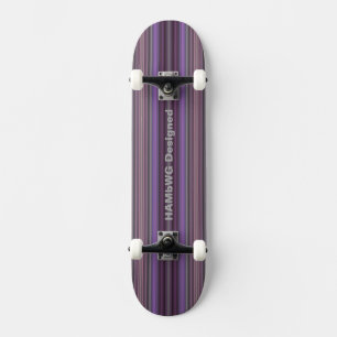skate projetado por HAMbyWG - Plum Purple Stripes