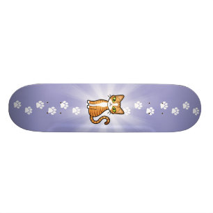 Skate Projete seu próprio gato dos desenhos animados